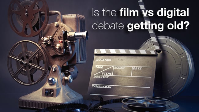 Film still has its fans, but should there even be a debate about the medium we use? Shutterstock