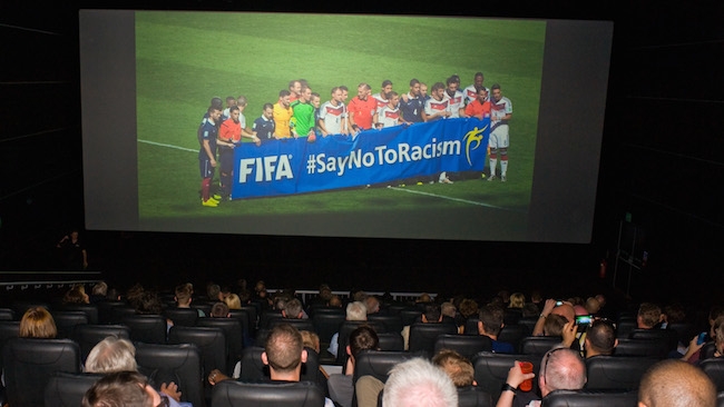 No to racism, yes to 4K Sony
