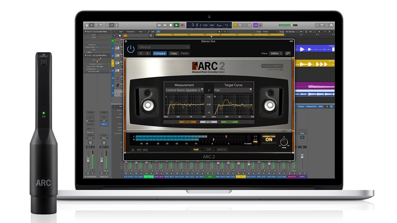 ARC System 2, making room audio acoustics easy to deal with. IK Multimedia