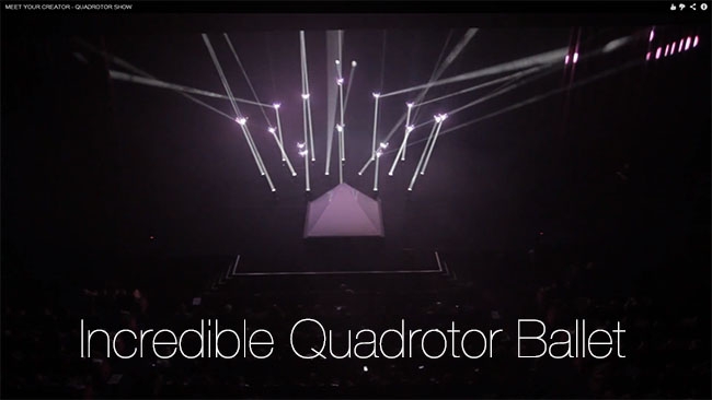 Quadrotor Ballet Saatchi & Saatchi/Redshark
