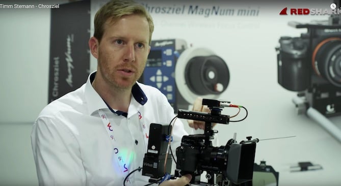 Timm Stemann with the new a7s II camera cage RedShark Media