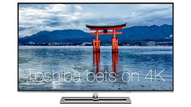Toshibas new 4K TV Toshiba/Redshark