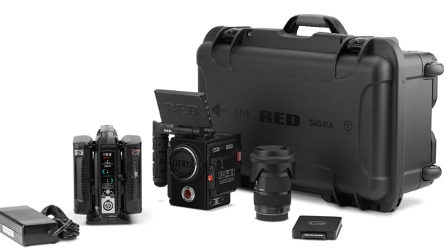 RED RAVEN KIt available from Apple RED Digital