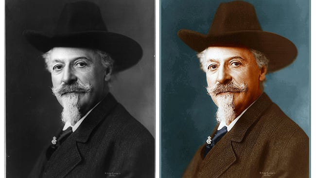 Hand colourisation is highly skillful, but can AI ever match it? Glenn Moore