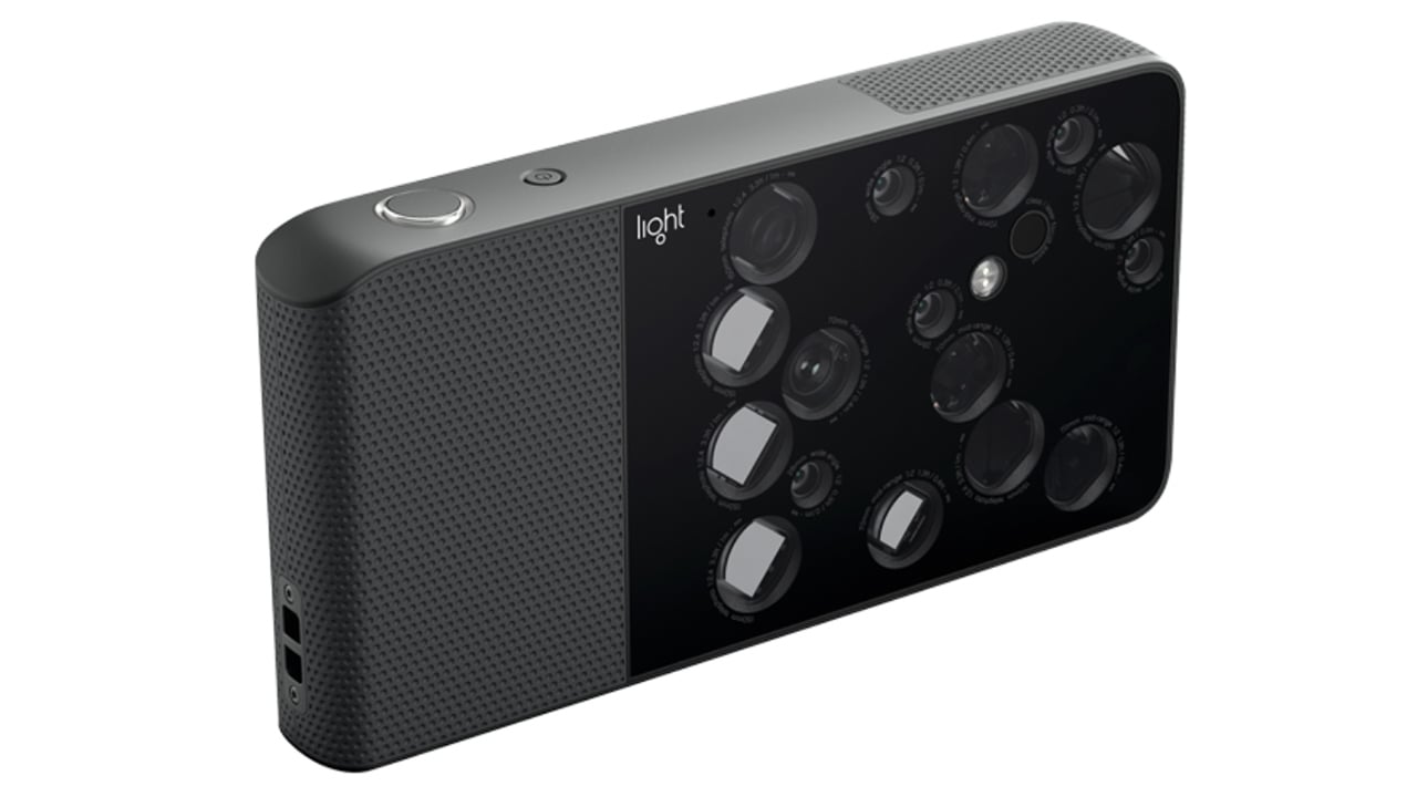 The Light L16, one of the first commercially viable computational cameras Light