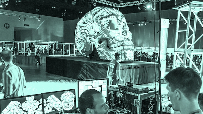 One thing you're guaranteed at Siggraph: plenty of interesting eye-candy Siggraph