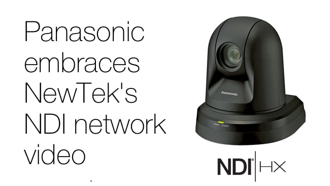 Plug n' play with the new Panasonic PTZ cameras Panasonic