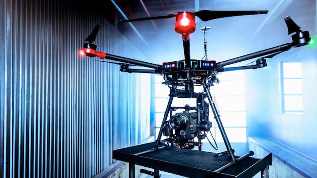 Heavy lifter: The new DJI Matrice 600 DJI