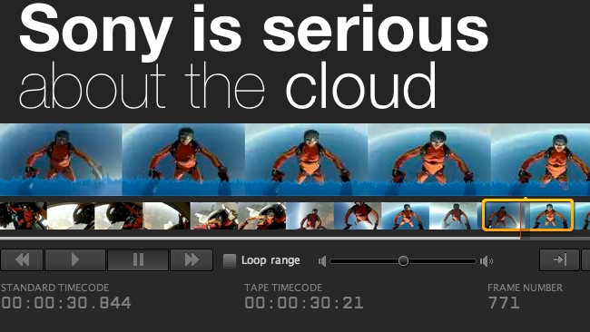 Sony gets serious about the cloud Sony/RedShark
