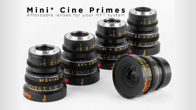 Veydra Mini Cine Prime Lenses for MFT Veydra / RedShark News