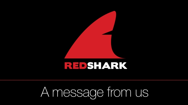 A message from our Sponsors RedShark