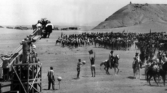 On the set of Laurence of Arabia in 1962 ASC