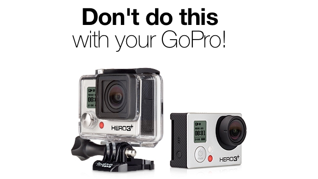 Don't do this with your GoPro Ryan Fox