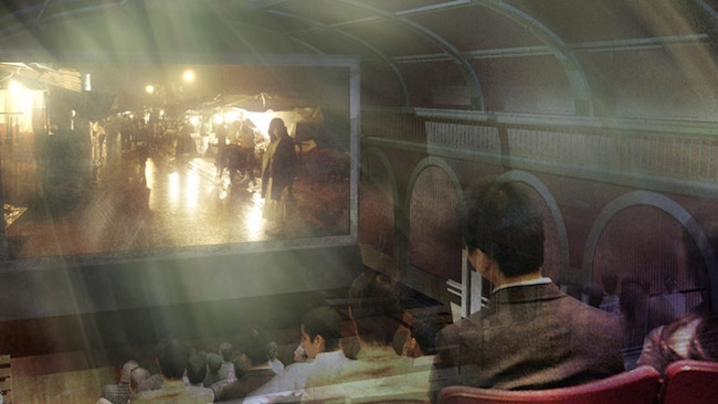 Architect's impression of the reopened Regent Street Cinema Tim Ronalds Architects