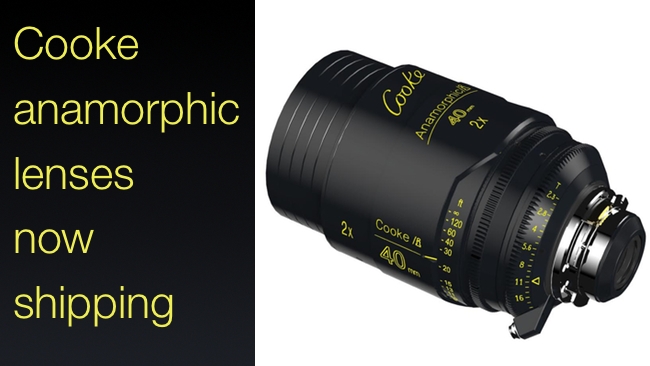Cooke Anamorphic Lenses Cooke/Redshark