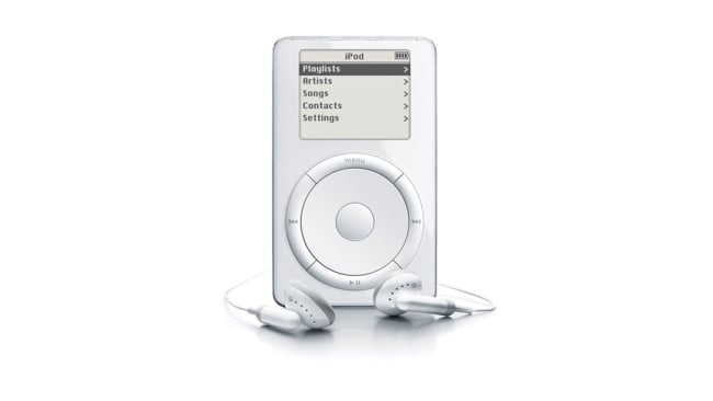 One of the first iPods Apple