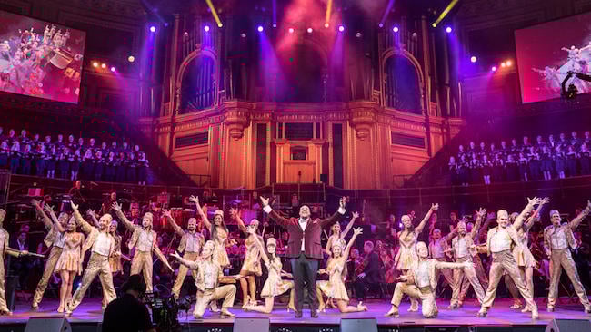 The Disney showstoppers were filmed with 20 Panasonic 4K units all in all Royal Albert Hall/Disney
