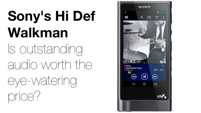 Sony's Hi Def Walkman NW-ZX2 Sony/RedShark