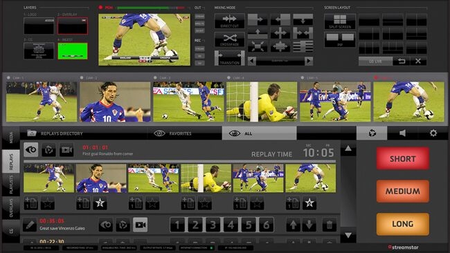 The User Interface for Streamstar SW 3.0 Streamstar