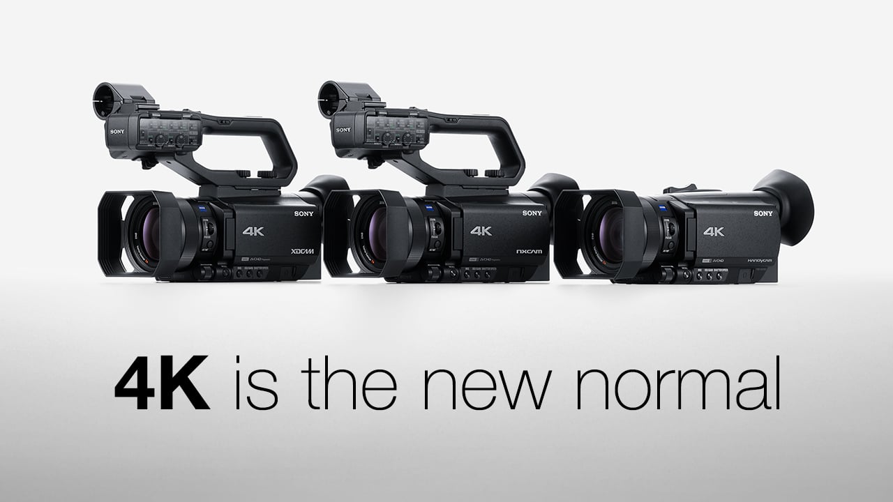 Sony's three new camcorders have a baseline spec that would have been considered ground-breaking not too long ago Sony
