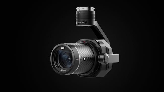 Initially only available for the Inspire 2, the X7 will eventually be rolled out to other DJI platforms DJI