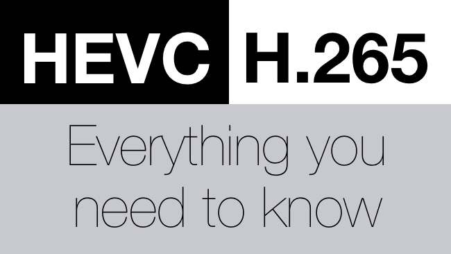 HEVC/H.265 RedShark