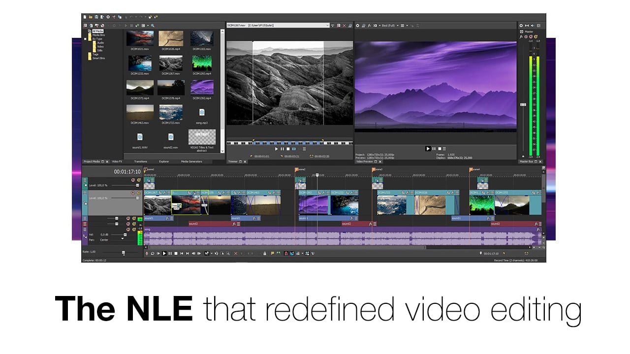 Vegas opened up video editing to users who were confused by traditional interfaces Magix Software