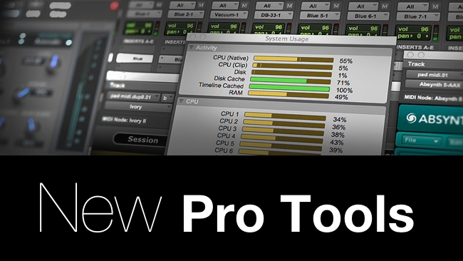 New Pro Tools Avid/redshark