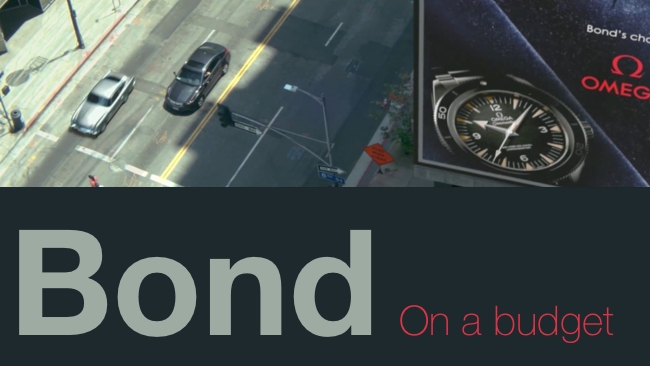Bond homage film Phil Grishayev/RedShark Publications