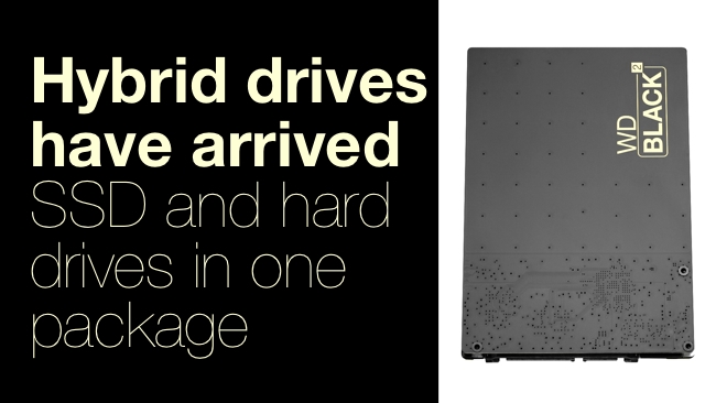 SSD and HDD in one package WD/RedShark