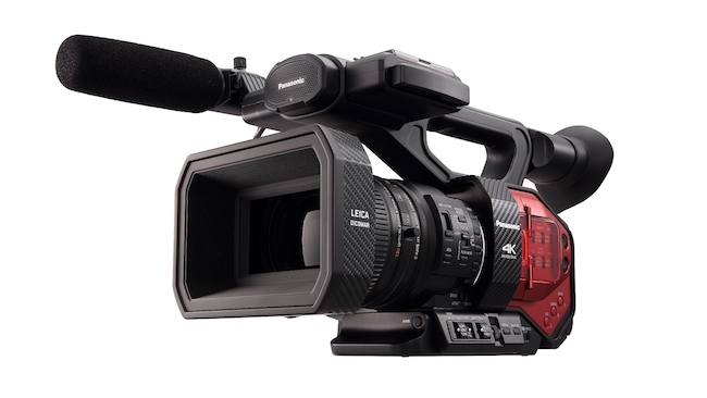 Hands on with the Panasonic DVX200 Panasonic