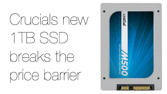 Crucials M500 SSD Crucial/RedShark