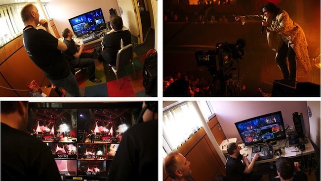 From stage to screen...in a little over 10 hours Panasonic