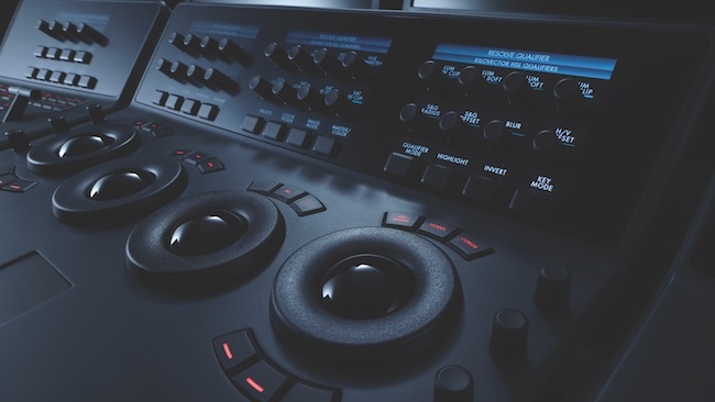 Da Vinci trackballs all ready for the latest release Blackmagic Design