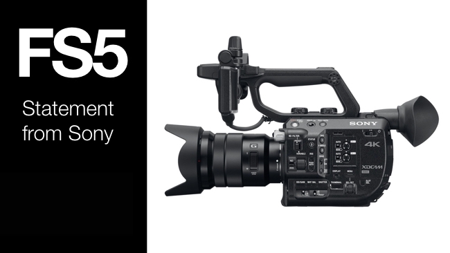Sony FS5 Sony/RedShark Media