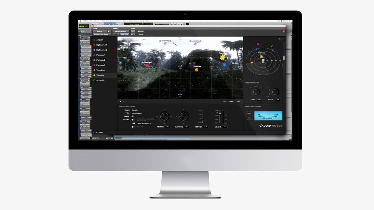 The G'Audio Works plugin promises to greatly assist in creating VR audio environments G'Audio