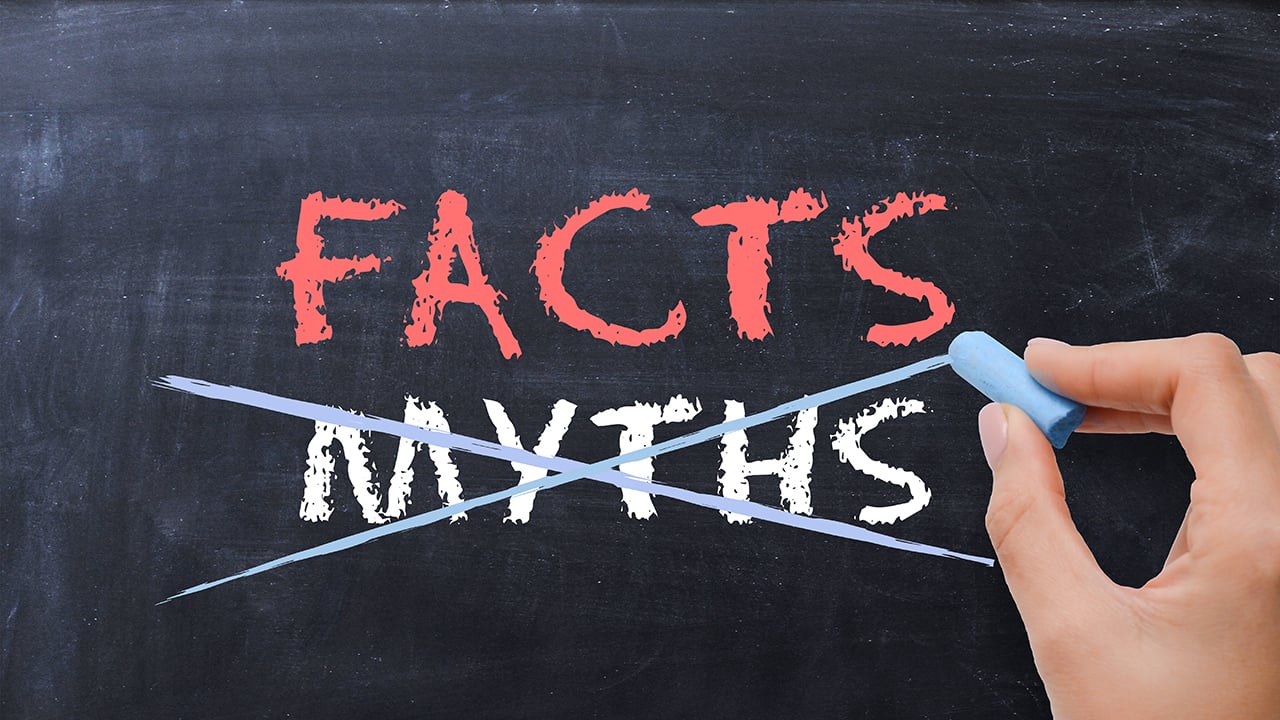Let's get us our facts straight Shutterstock