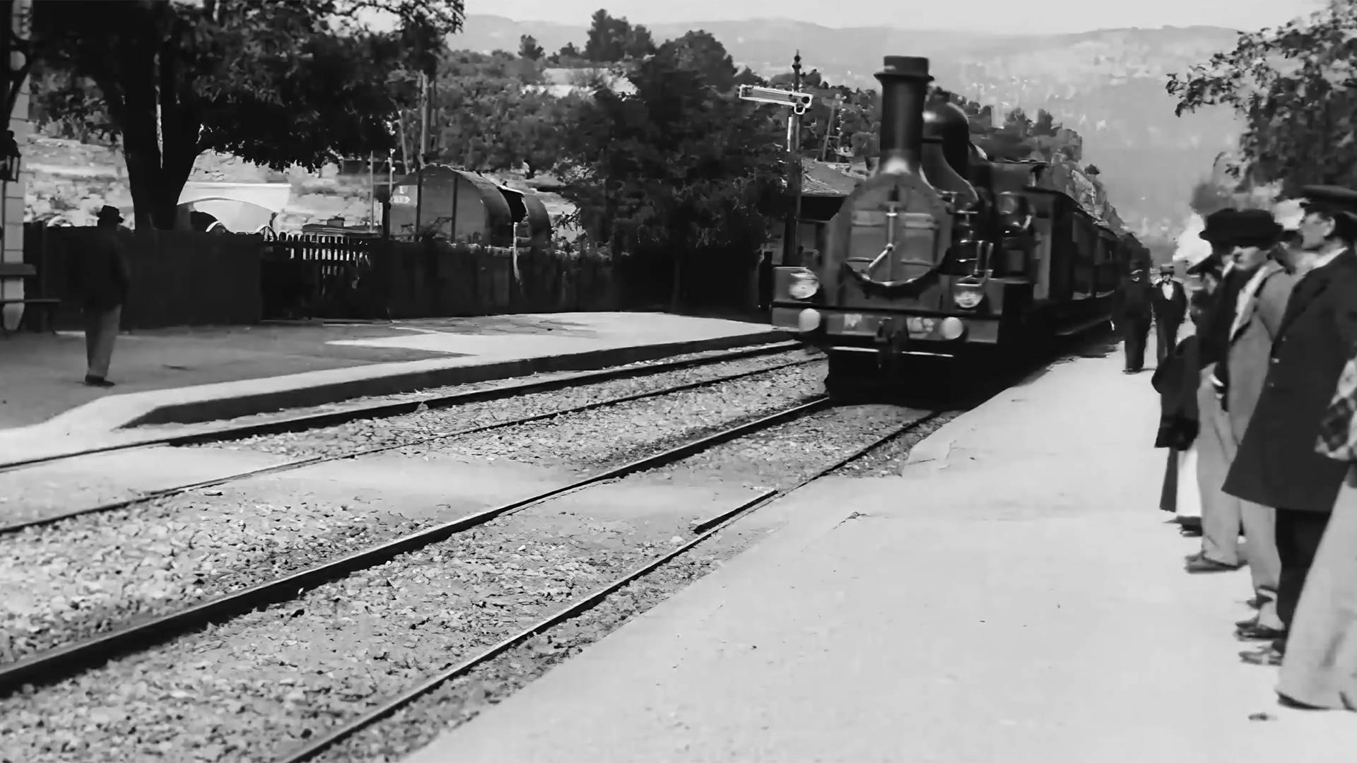 AI gives iconic Lumière train movie a 4K makeover