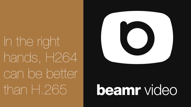 Beamr rejuvinates H.264 Beamr/RedShark