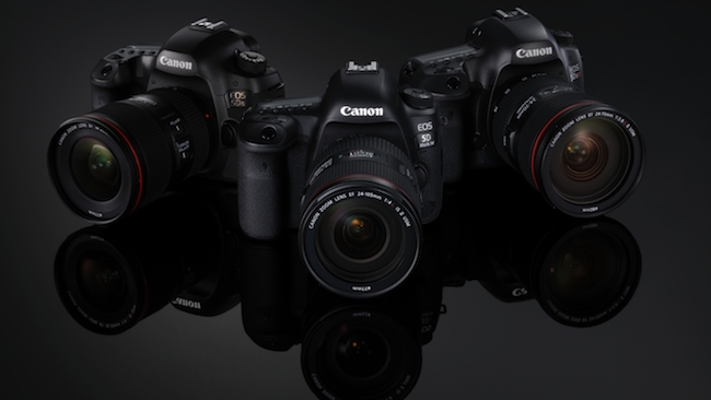 The new EOS 5D Mk IV - long rumoured, now here. Canon