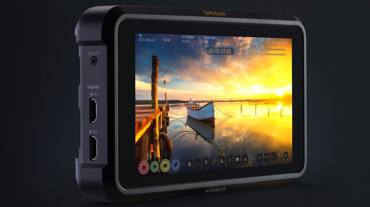 The Atomos Shogun 7 - ow an impressive twice as bright Atomos