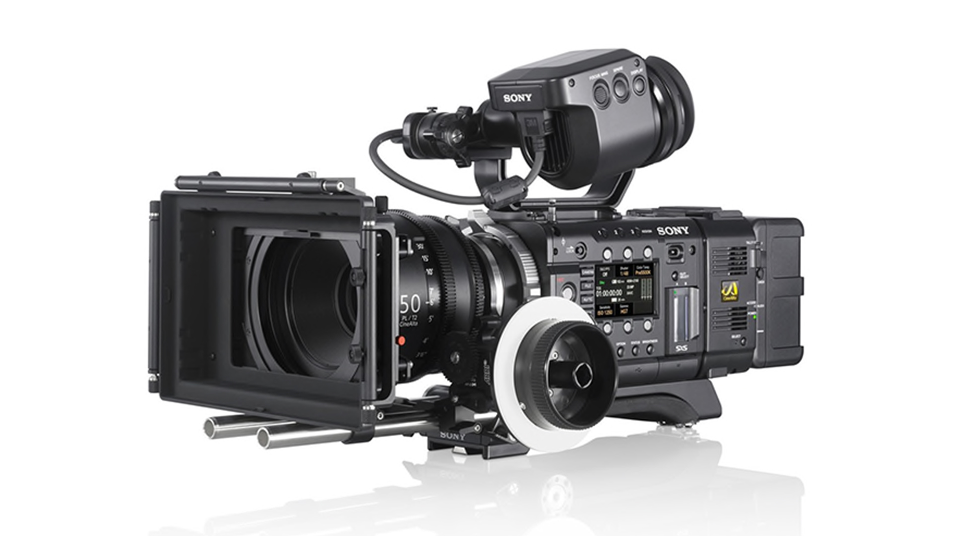 The Sony F55 is fairly old as cameras go, but shows just how long 4K has really been on the scene. Sony