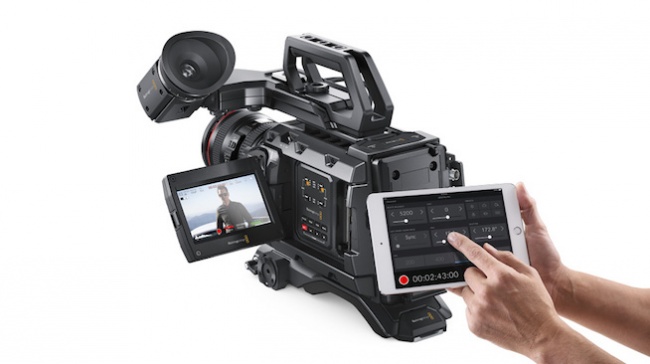 Controlling it from this range isn't really the idea, but you get the point... Blackmagic Design