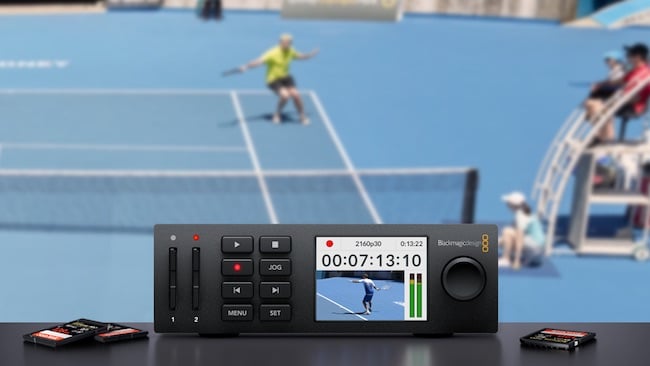 The new Hyperdeck Mini Blackmagic Design