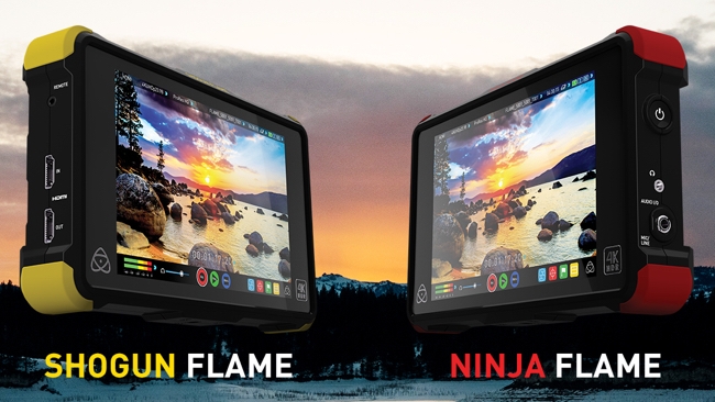 Flame on! The new Shogun and Ninja recording monitors Atomos/RedShark Publications