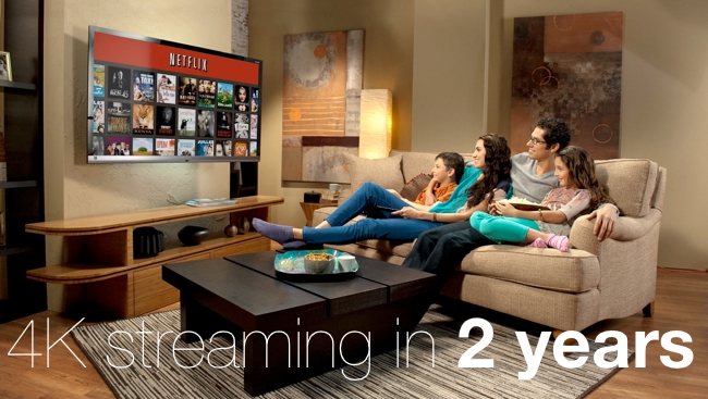4K streaming in 2 years Netflix/RedShark