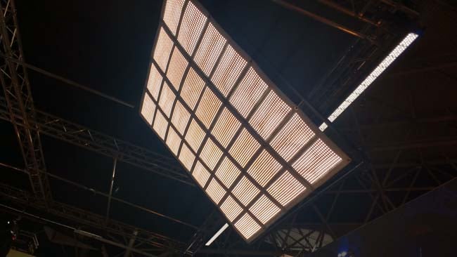 Large arrays of LED panels, such as this flexible one from Litegear, are a much more efficient route to soft light than diffusing an LED fresnel. RedShark News
