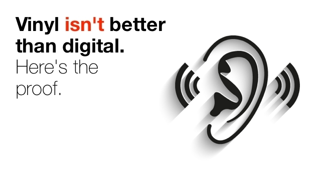 Vinyl isn't better than digital RedShark/Shutterstock