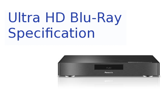 Ultra HD Blu-Ray panasonic / redshark