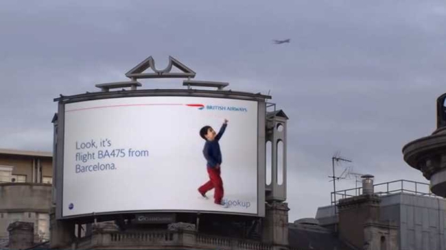 BA interactive poster BA